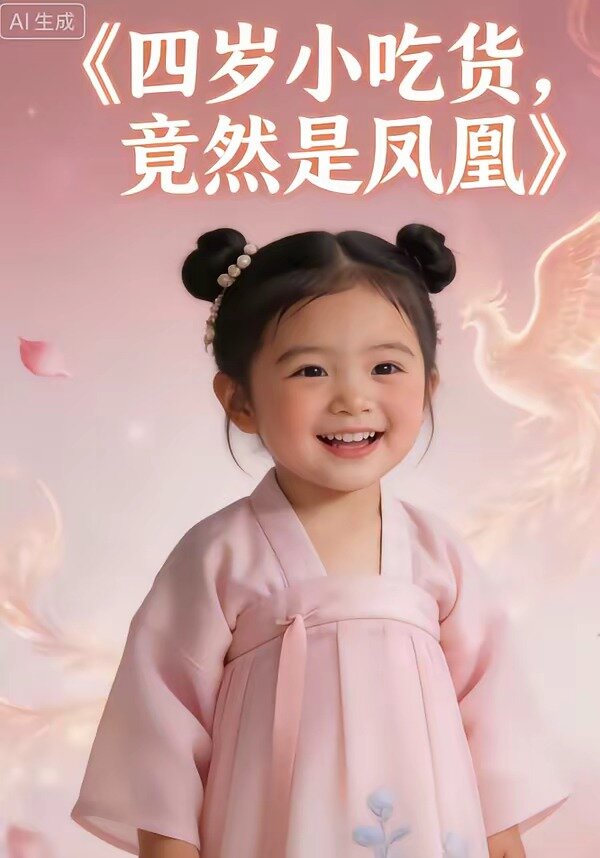 四岁小吃货竟然是凤凰